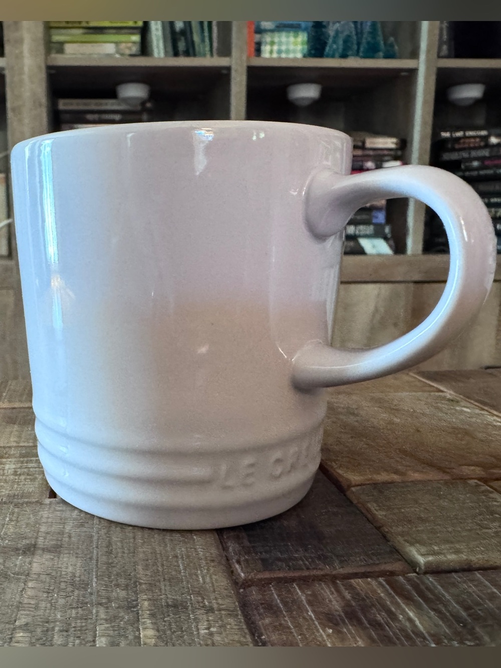 NEW Le Creuset Lavender Coffee Mug with Rolled Base Detail 12 oz / 350 ml